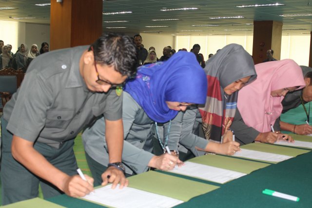 Pakta Integritas Badilum 20-01-2020